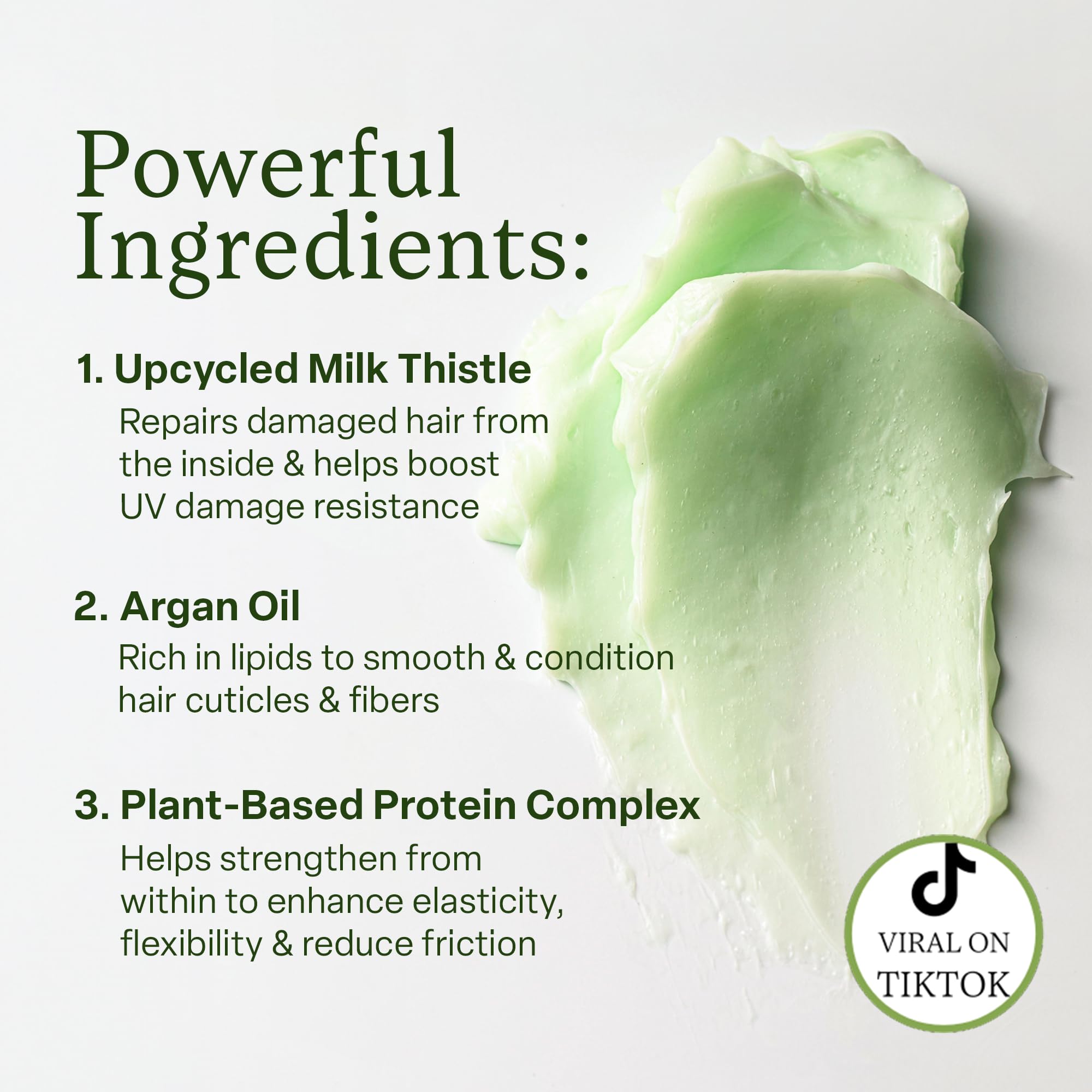 Divi Whipped Repair Mask label closeup communicates premium conditioning for damaged hair.