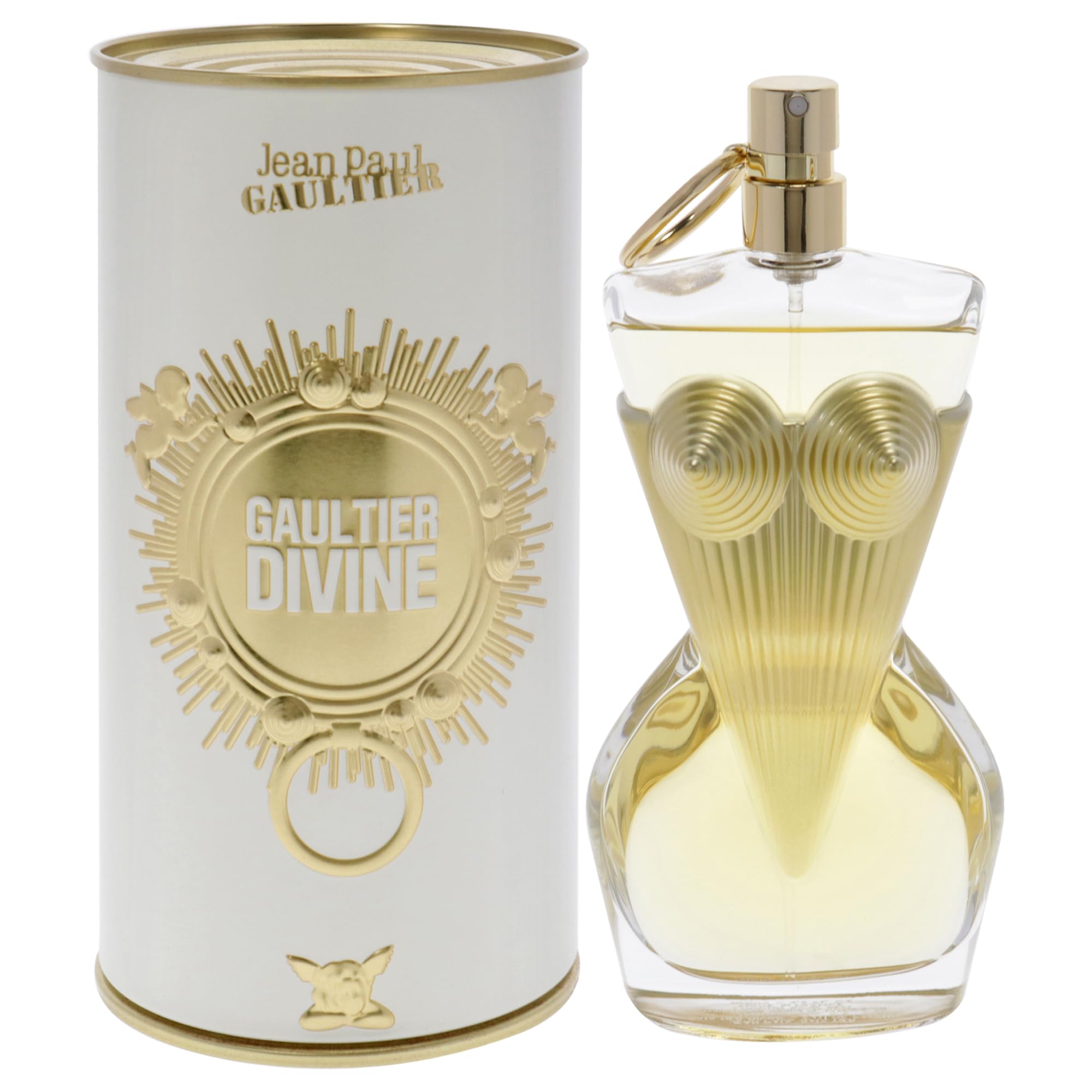 Divine by Jean Paul Gaultier bottle front view, ideal for elegant daytime or evening wear.