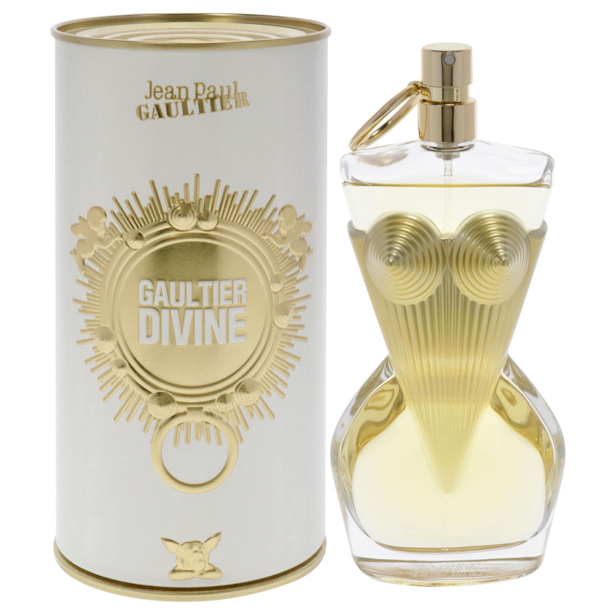 Divine by Jean Paul Gaultier bottle front view, ideal for elegant daytime or evening wear.