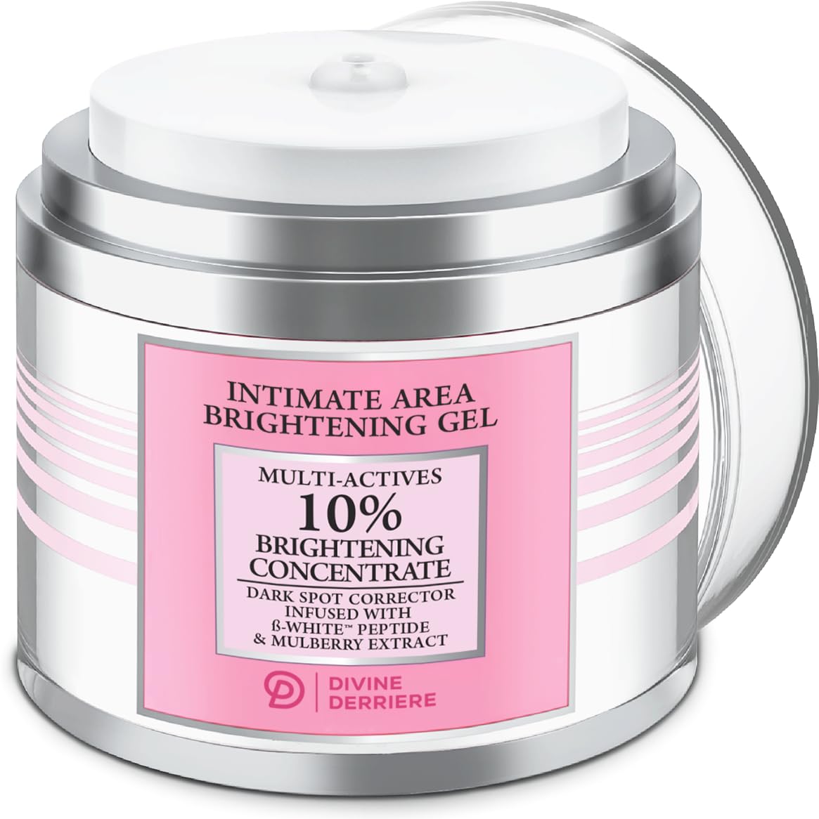 Divine Derriere dark spot remover bottle for even toned skin and brighter appearance