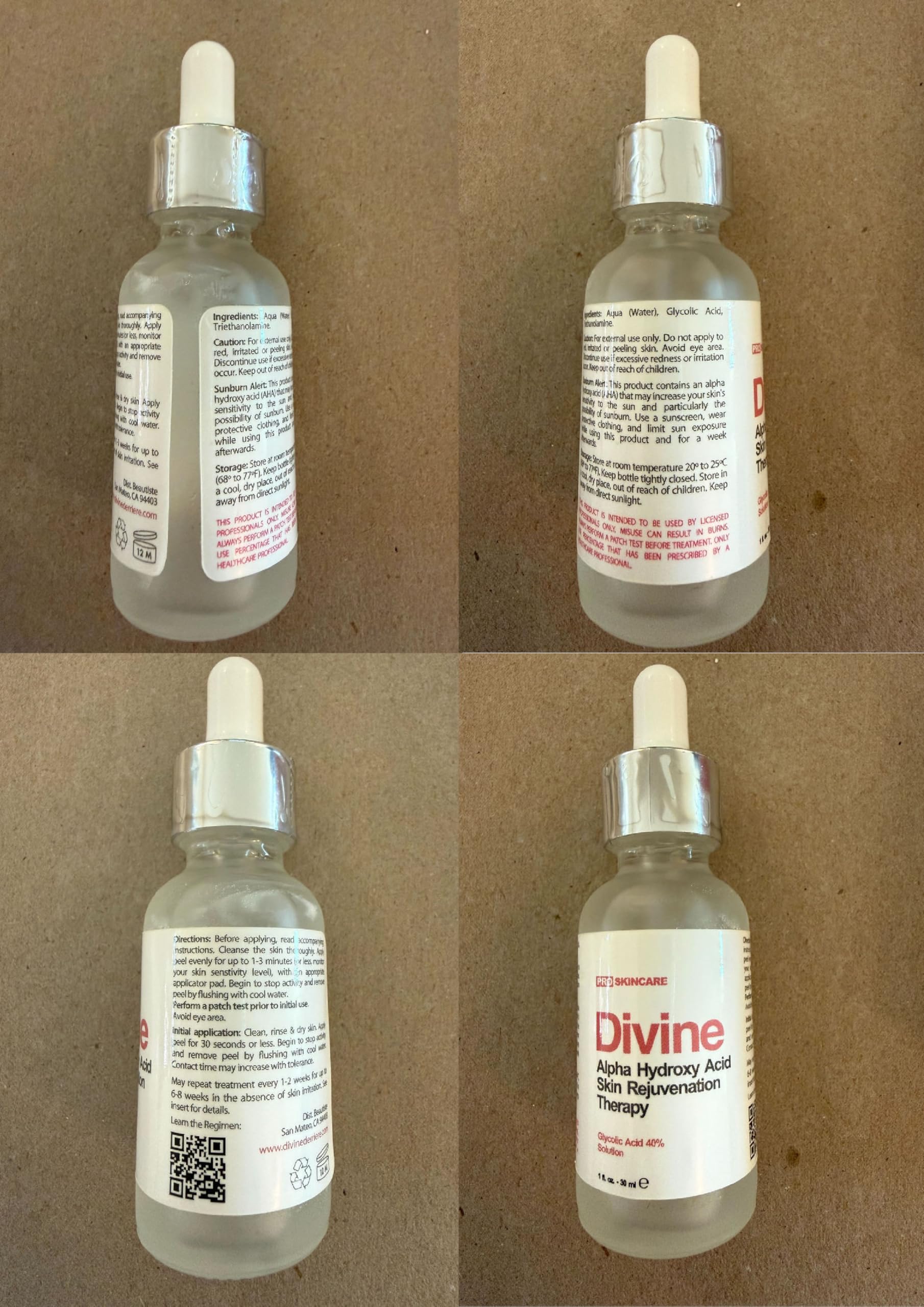 Divine Derriere application step 1 image showing gentle wash-off exfoliation