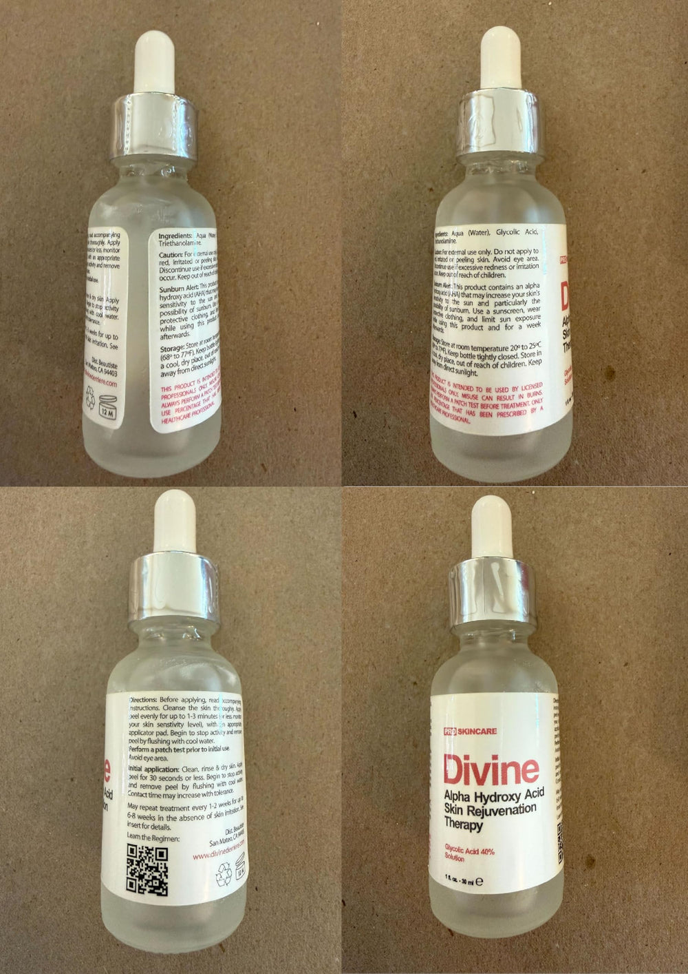 Divine Derriere application step 1 image showing gentle wash-off exfoliation