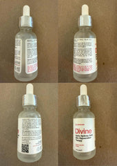 Divine Derriere application step 1 image showing gentle wash-off exfoliation