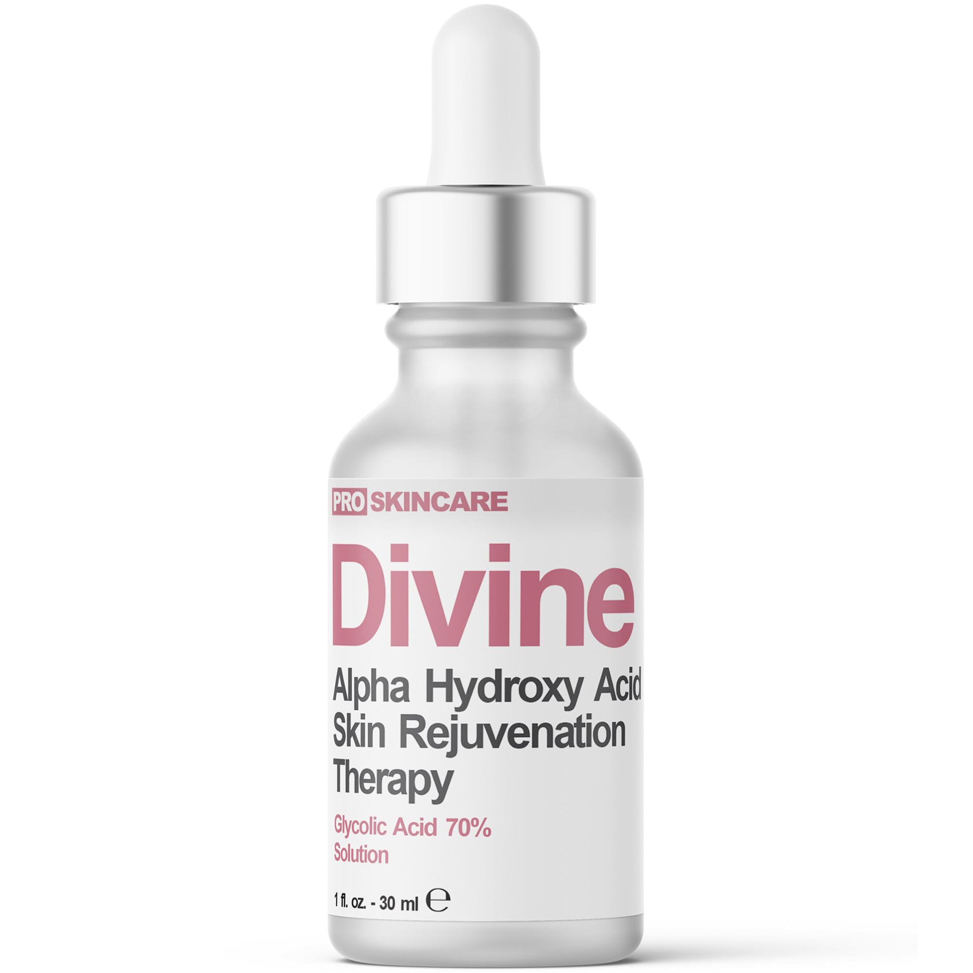 Divine Derriere glycolic peel bathroom routine shot implies convenient weekly use.