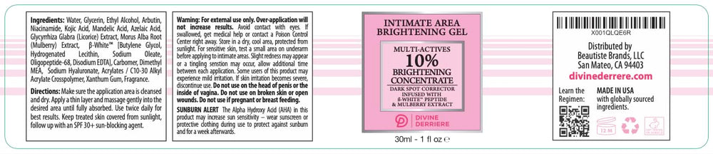 Divine Derriere USA made cruelty free formula emphasizes affordable ethical skincare