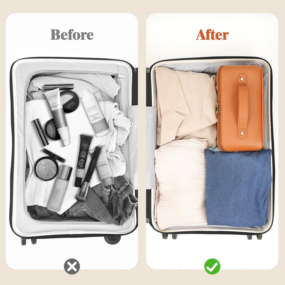 Divvia flat design fits neatly in luggage or backpack.