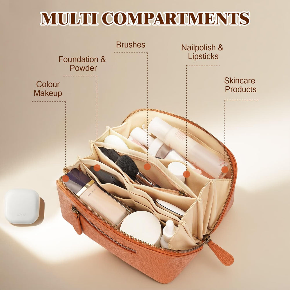 Divvia waterproof material protects contents during travel.