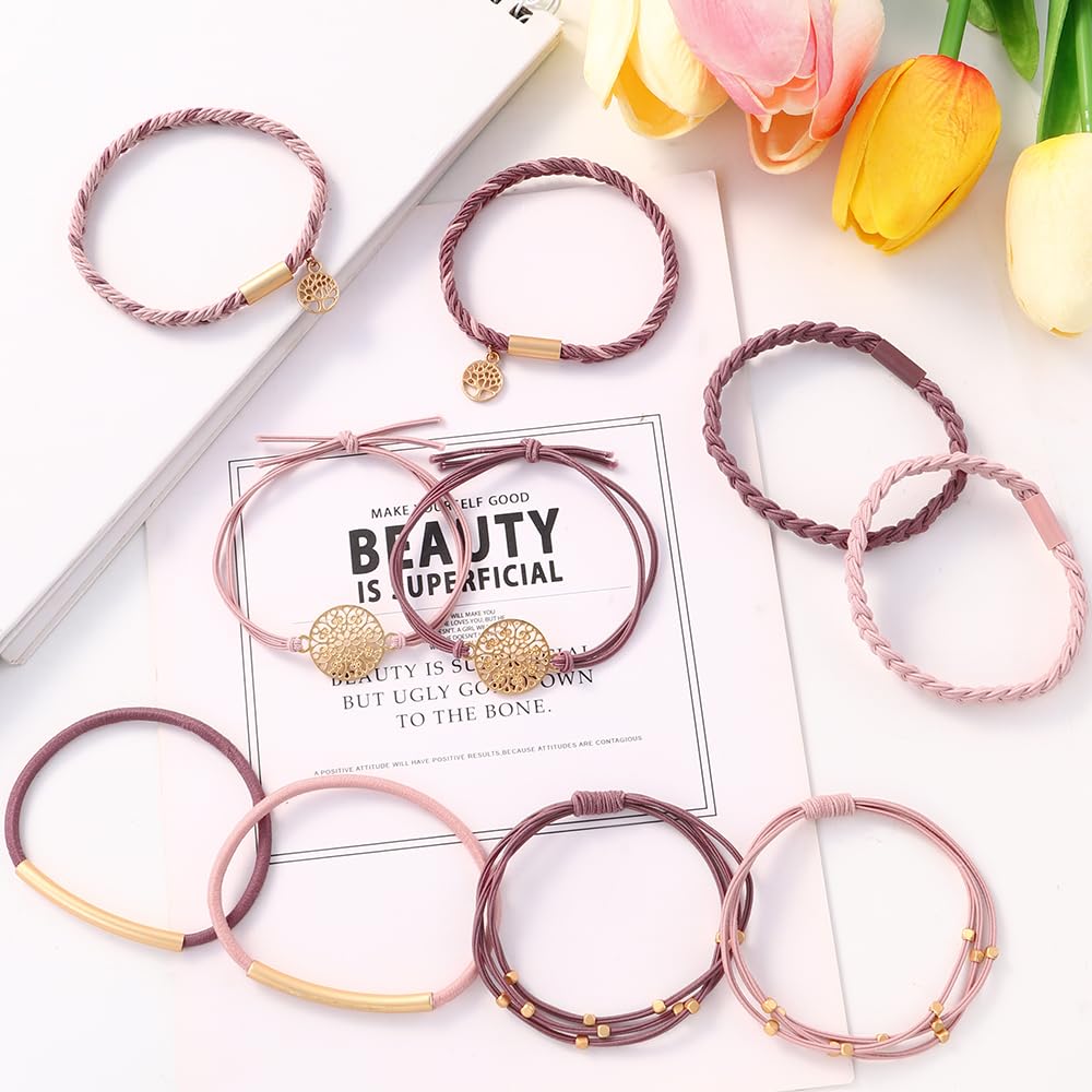 DIYDEC hair ties bracelet gift packaging emphasizes thoughtful gift idea