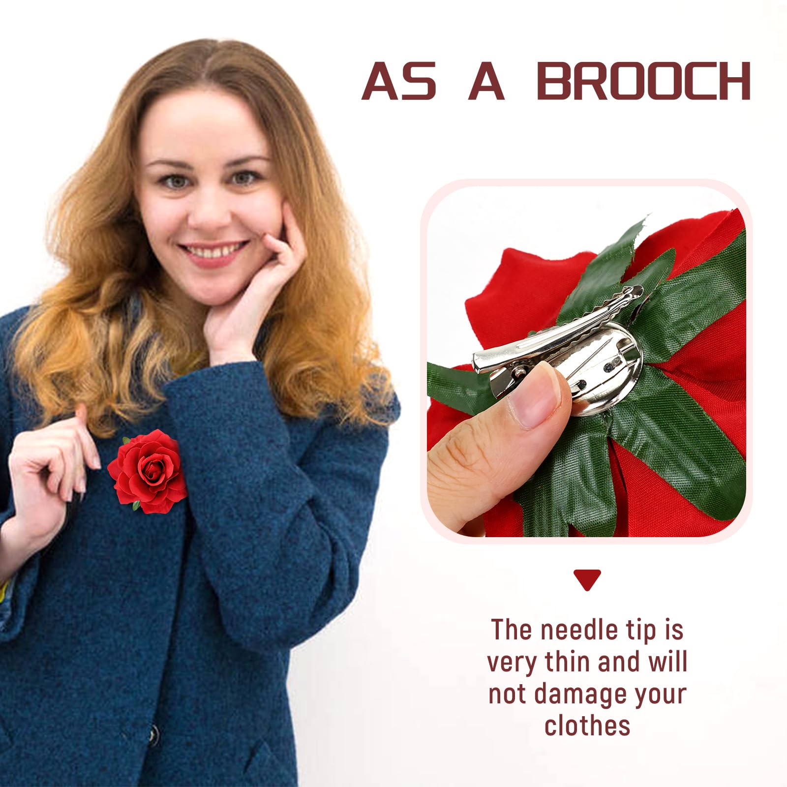 Dizila dual-function accessory combines brooch and clip for flexible wear.