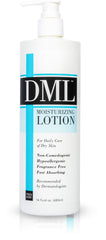 DML Moisturizing Lotion 16oz bottle provides daily, non-greasy hydration.