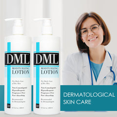 DML Moisturizing Lotion with dimethicone protection keeps skin soft and flexible.