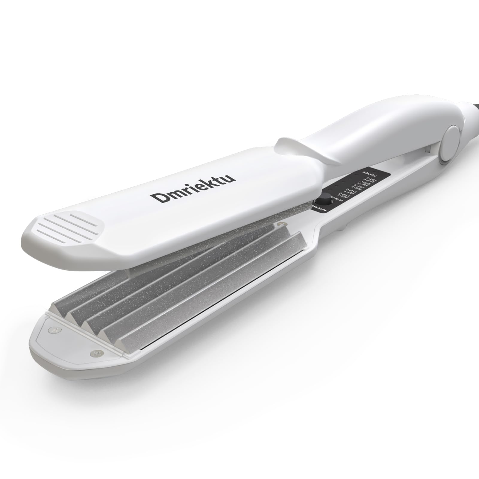 Dmriektu hair crimper ergonomic handle for comfortable daily styling.