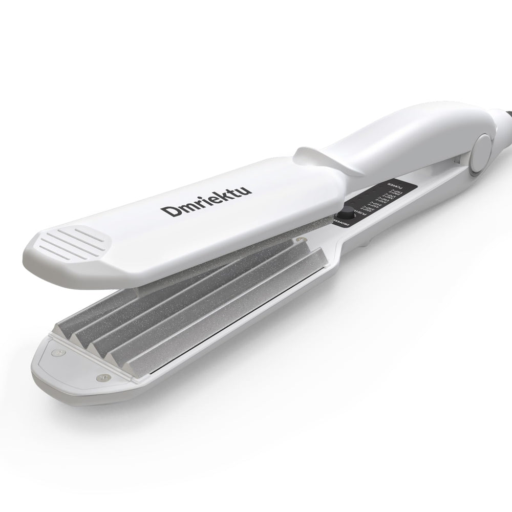 Dmriektu hair crimper ergonomic handle for comfortable daily styling.