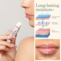Dmsky vanilla lip balm moisturizes lips with natural oils for comfortable, gentle care.