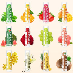 DMSKY lip balm coconut oil ingredient close-up shows natural moisture.