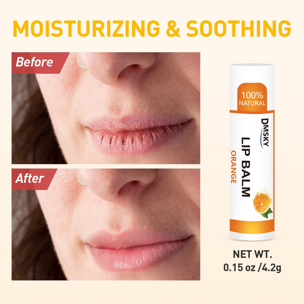 Dmsky lip balm mango flavor adds tropical vibe and nourishment.