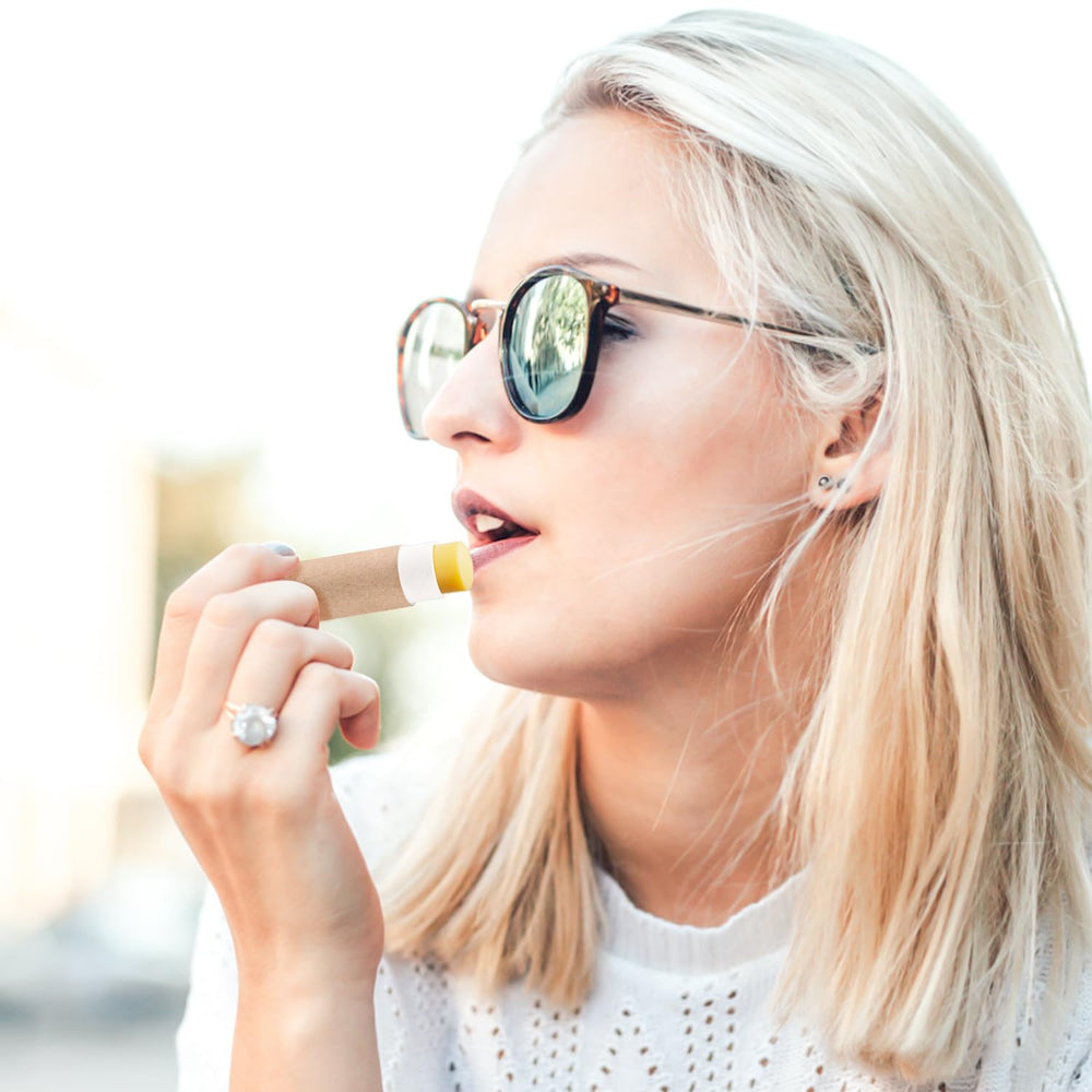 DMuuuDM lip balm tubes push-up action enables easy, clean dispensing during DIY projects