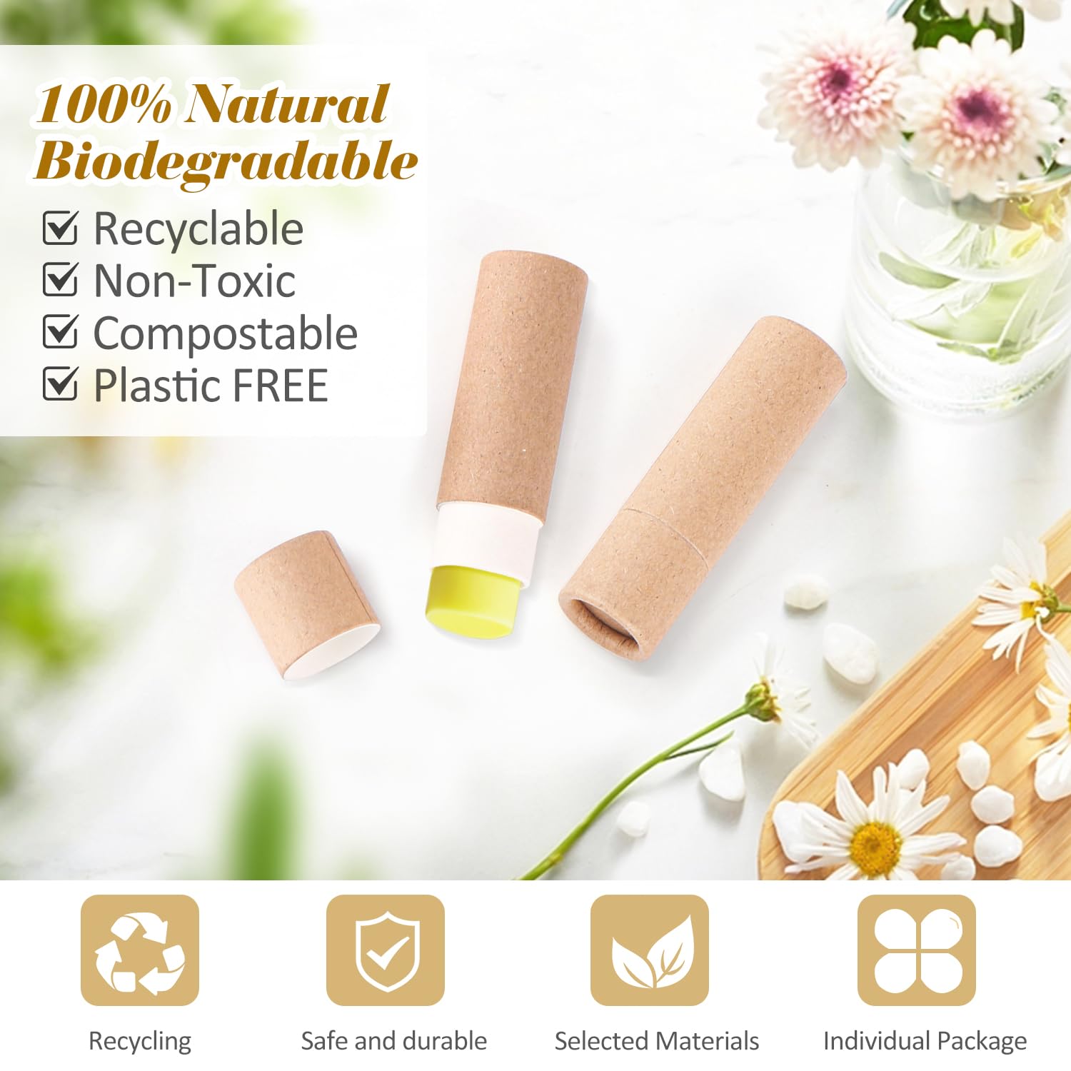 DMuuuDM travel-size lip tubes fit in bags for on-the-go projects