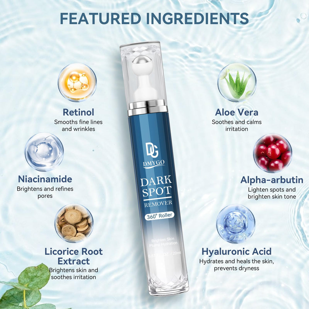 DMYGO serum dropper close-up for precise, hygienic application.