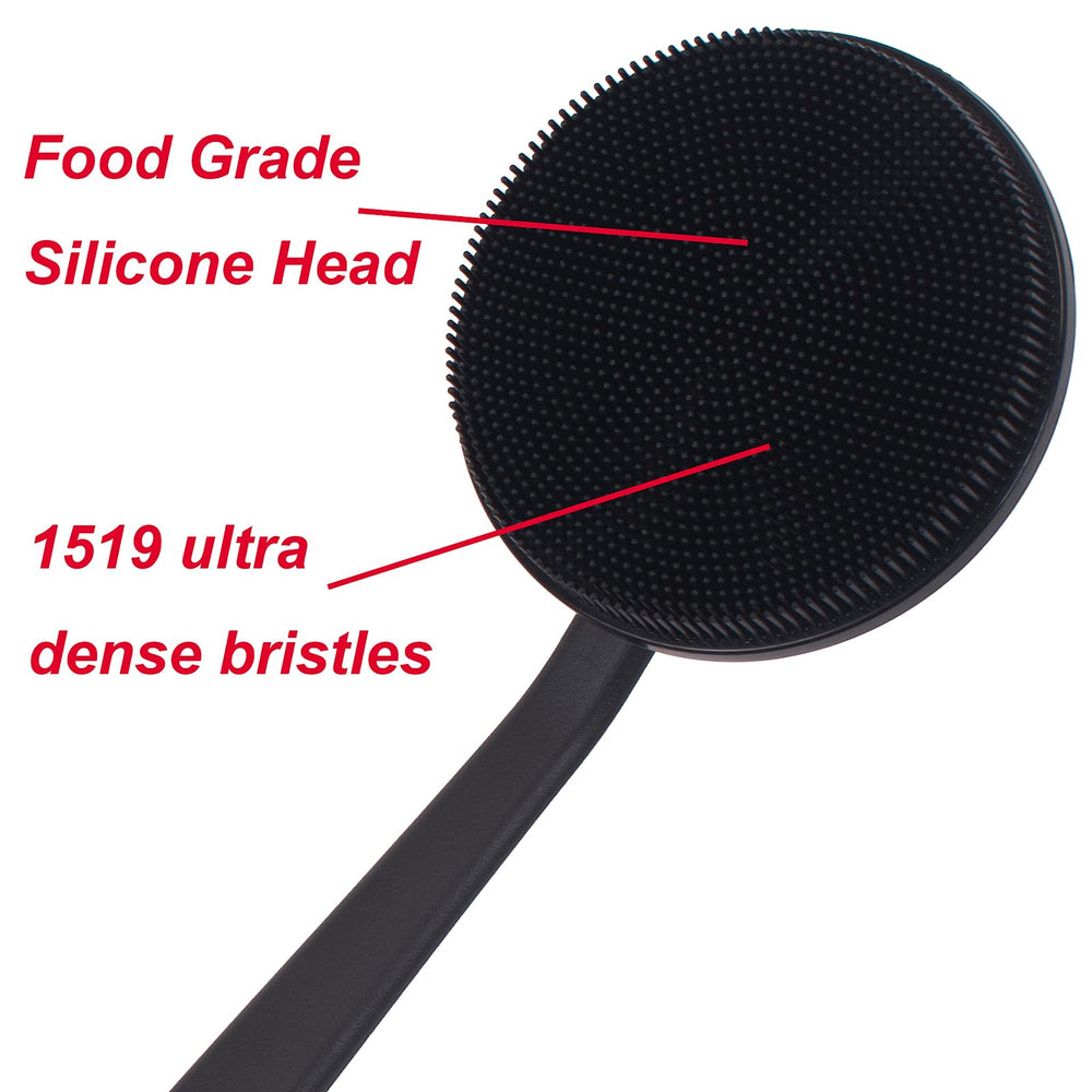 DNC back scrubber long-handle 16.7-inch for easy back cleansing