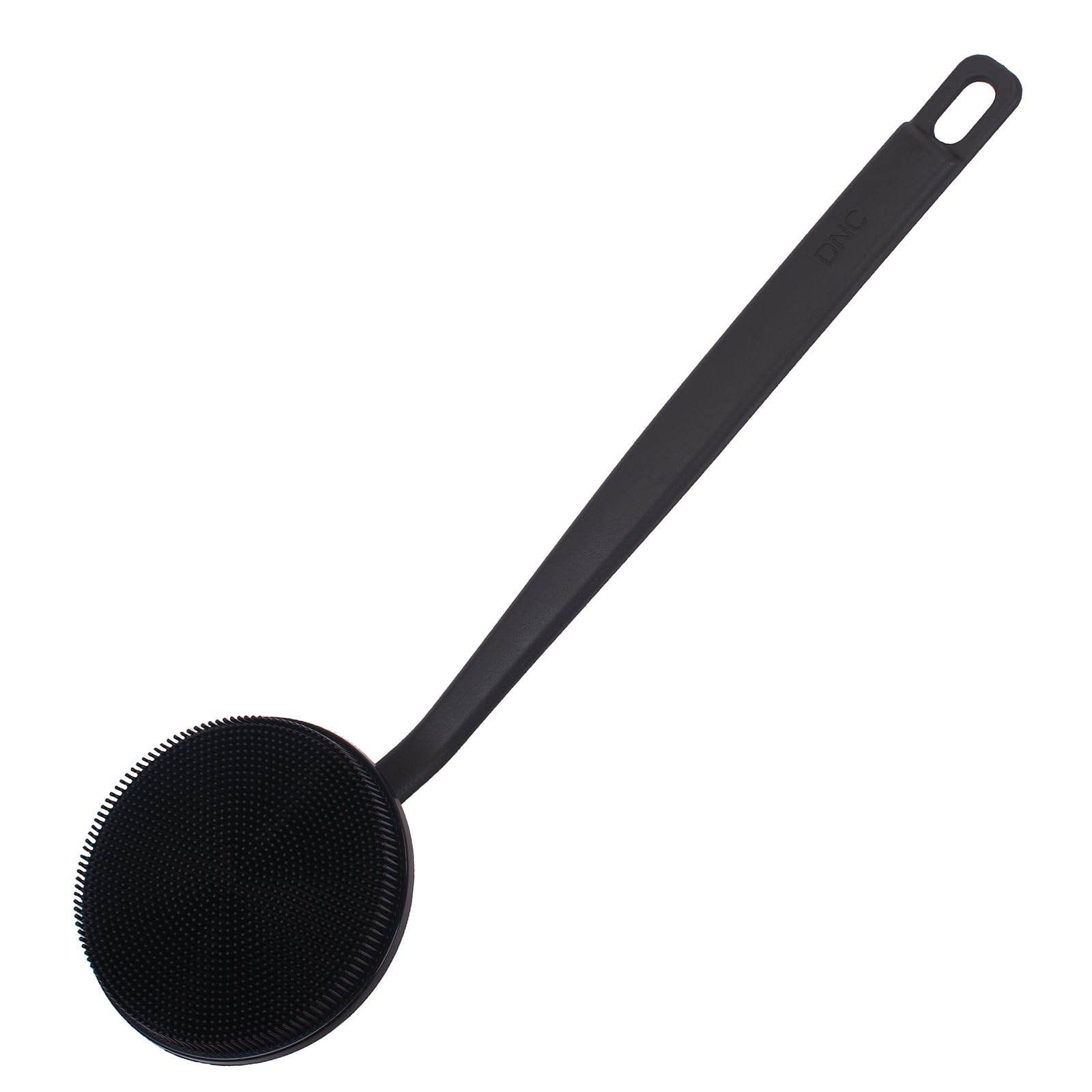DNC back scrubber silicone construction highlights comfortable routine