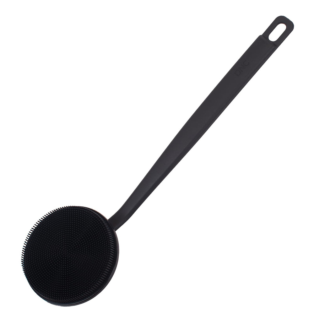DNC back scrubber silicone construction highlights comfortable routine