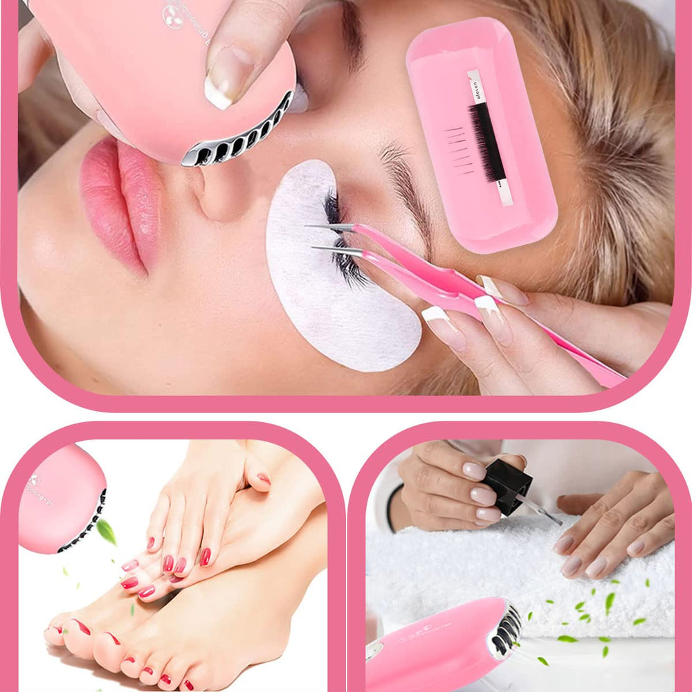 DNSGOOR lash extension kit lash cleaner for gentle cleansing.