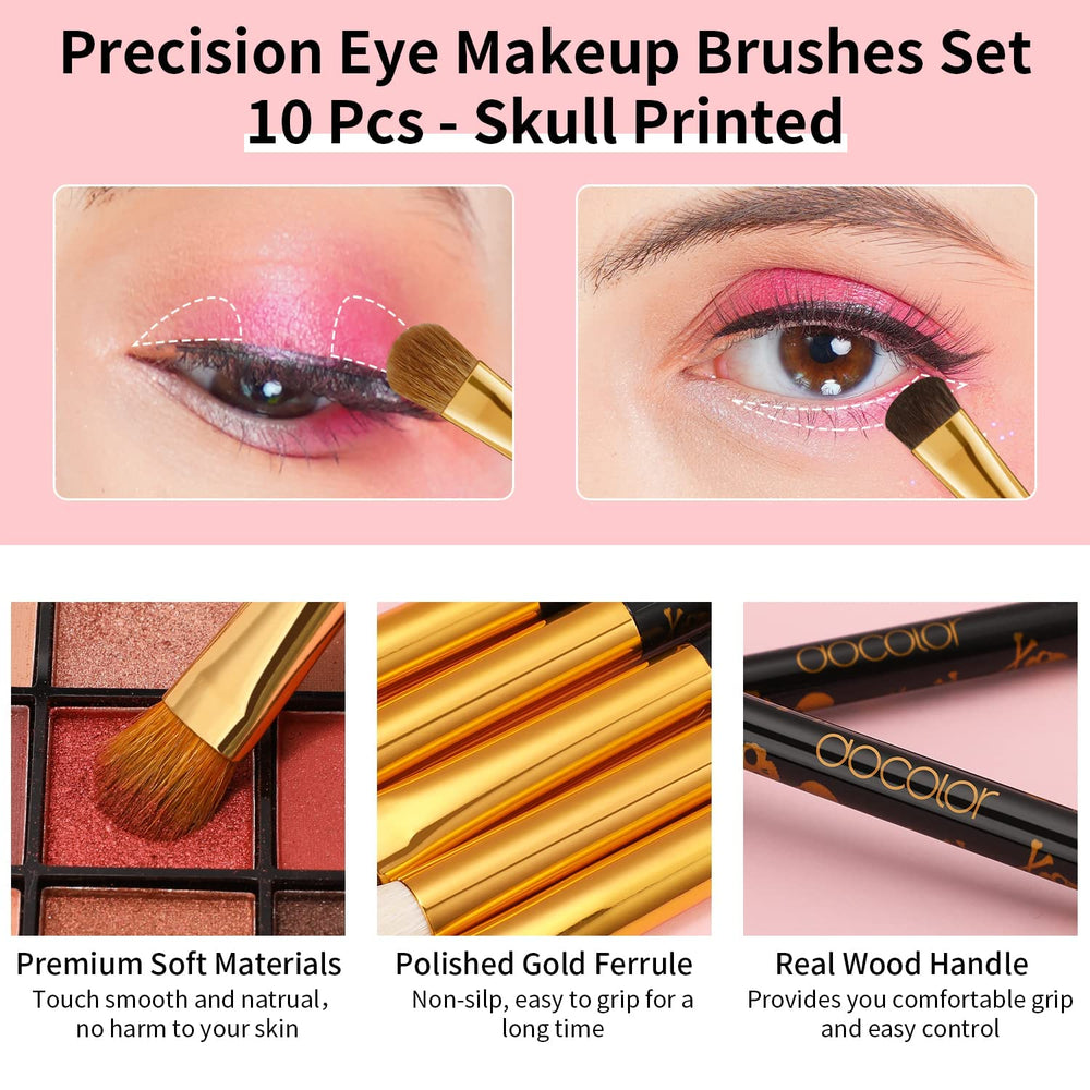 Docolor blending brush for seamless crease transitions
