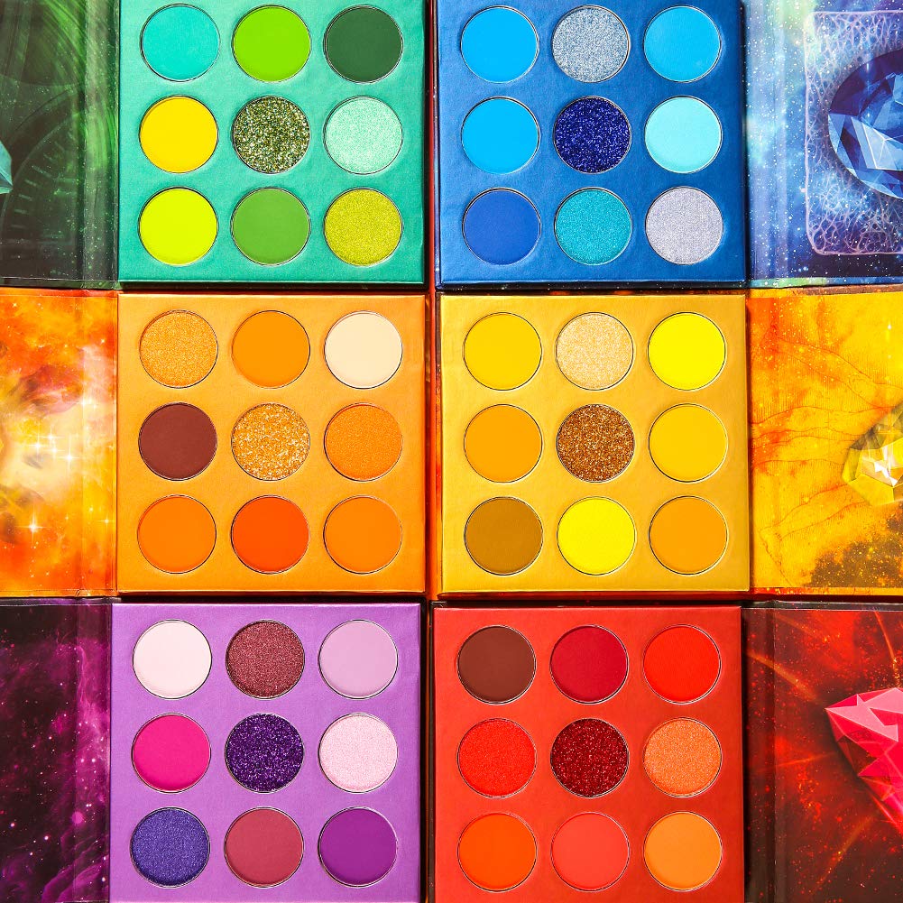 Docolor Gemstone palette waterproof formula for all-day wear.