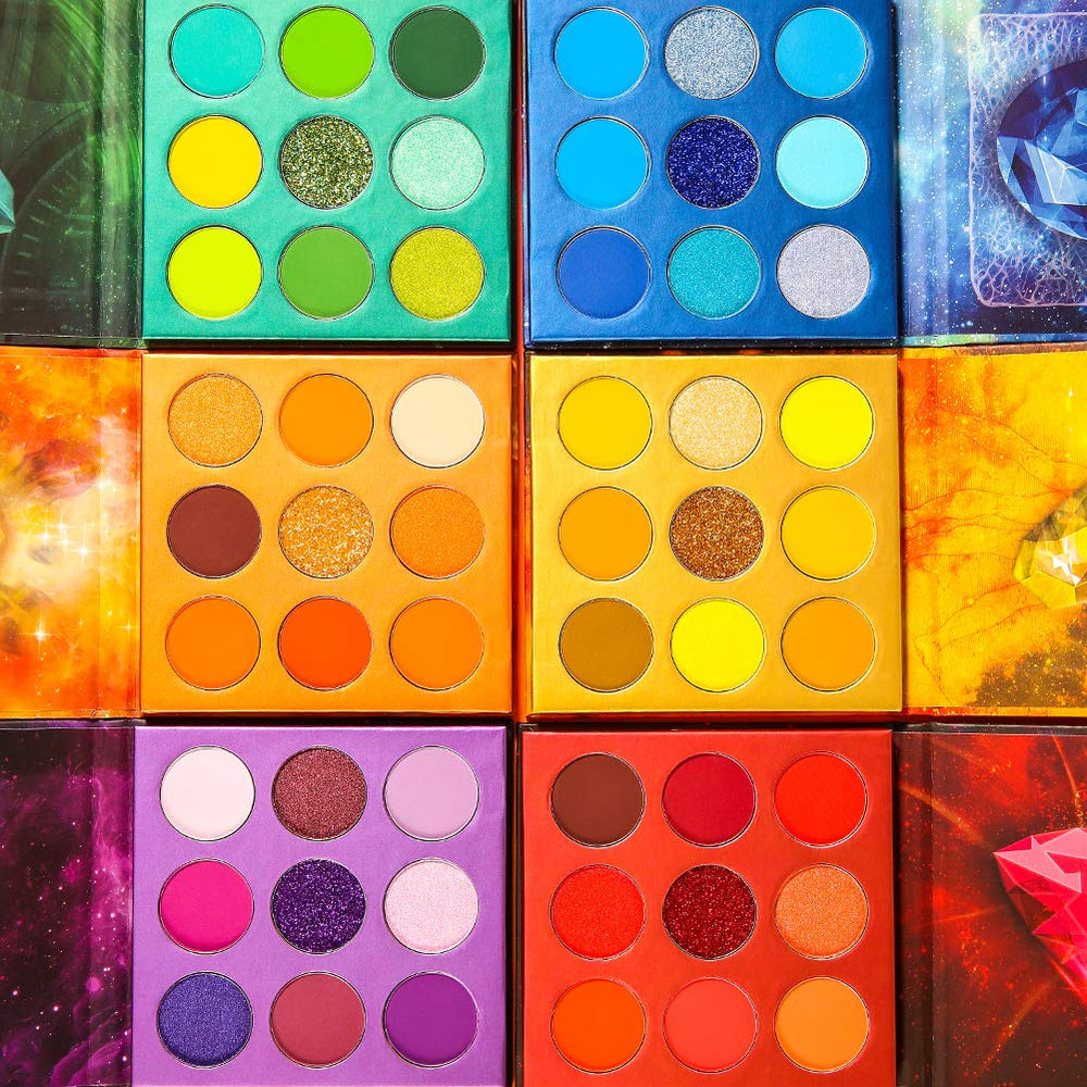 Docolor Gemstone palette waterproof formula for all-day wear.