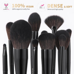 Docolor eyeshadow blending brush obsidian for seamless gradients and soft edges