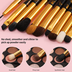 Docolor flat eyeshadow brush for smooth, even lid coverage