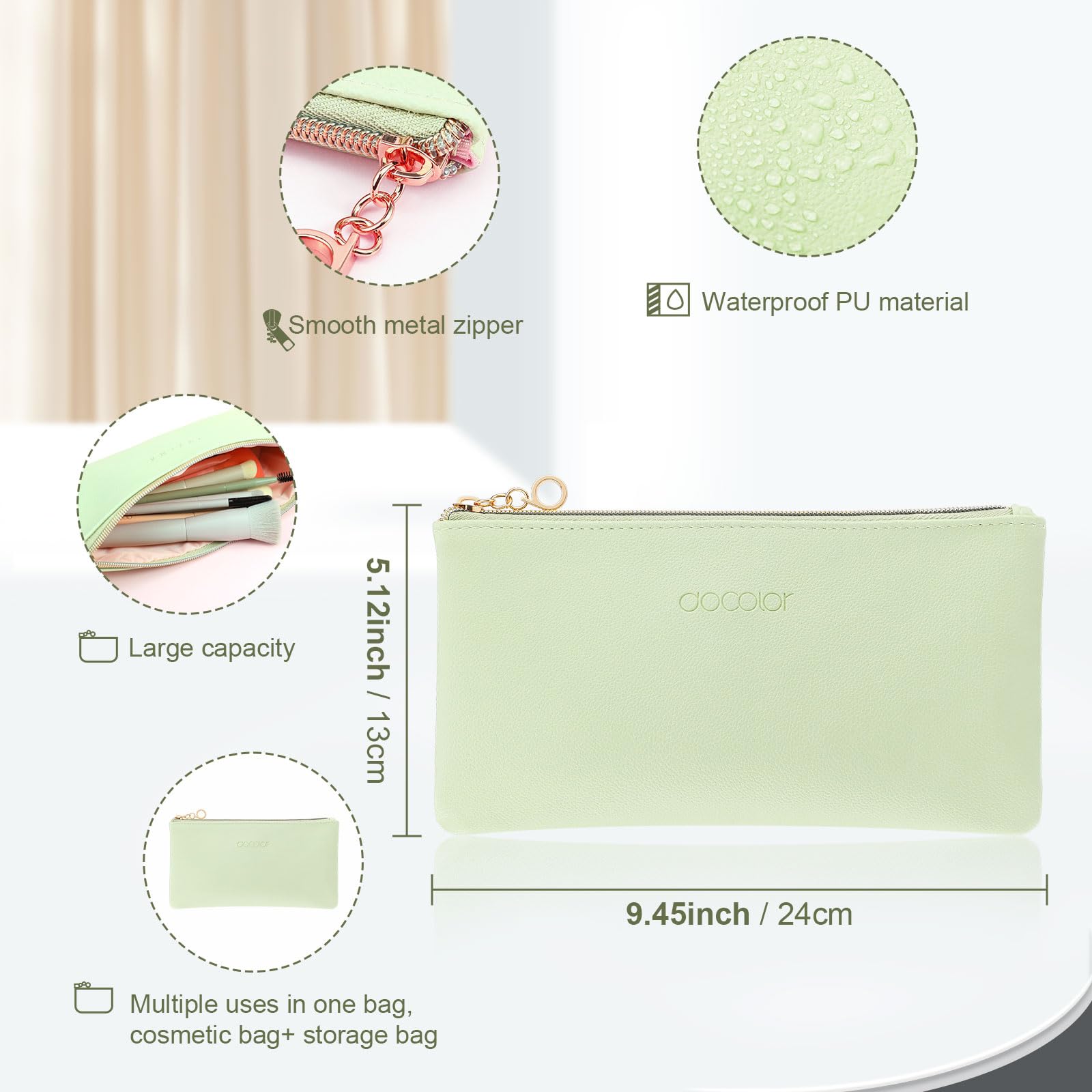 Docolor Morandi gift box presentation makes a premium makeup kit gift-ready
