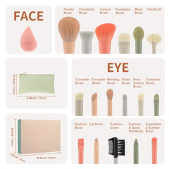Docolor Morandi makeup sponge demonstrates soft, seamless blending for airbrushed finish