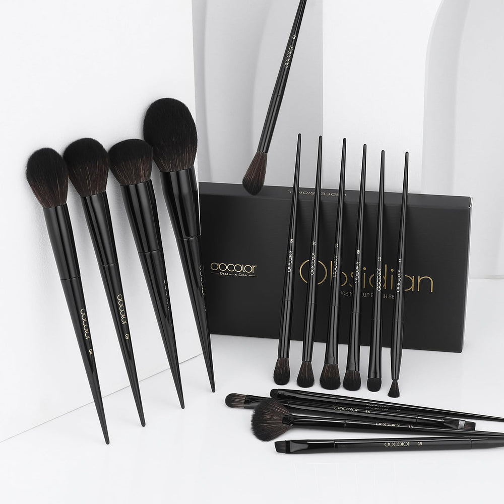 Docolor nano-fiber bristles closeup highlighting softness and reduced shedding