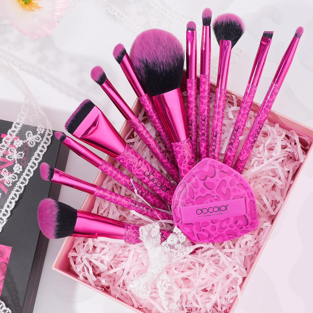 docolor pink leopard gift box presentation ideal for gifting