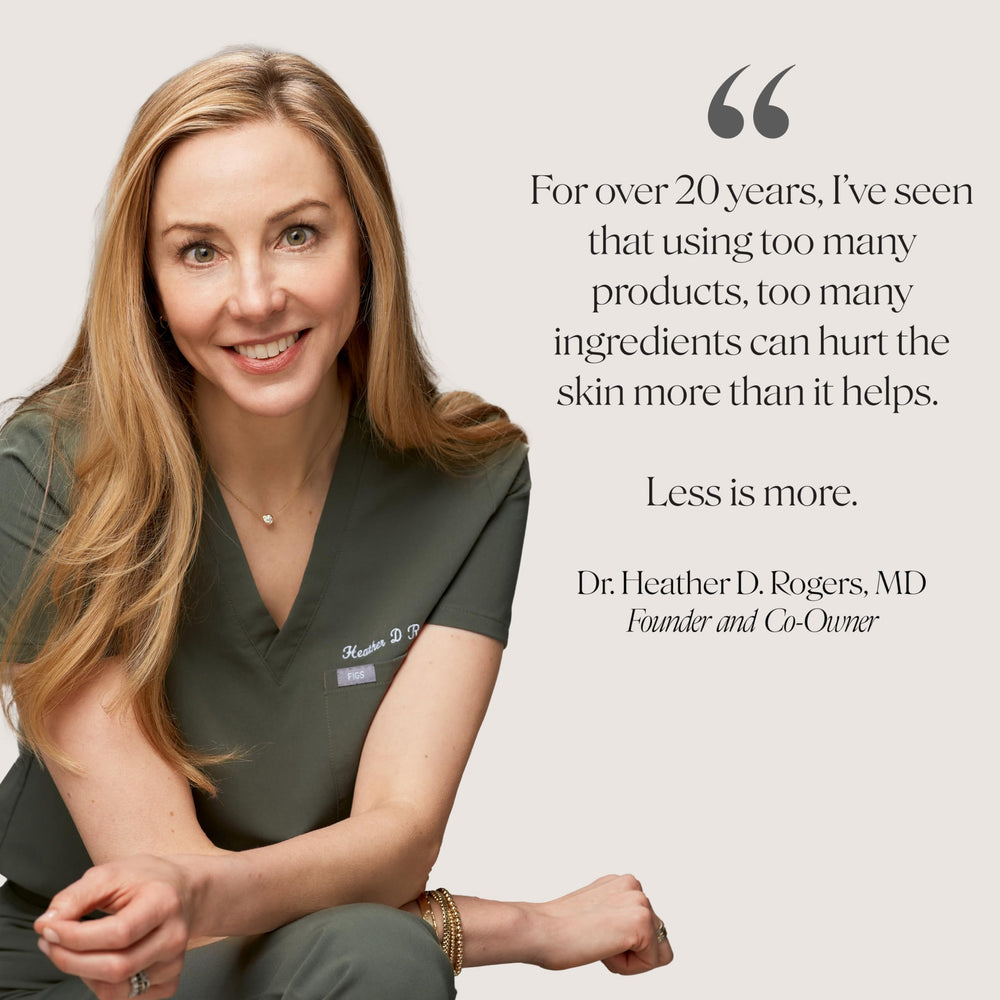 Applying Doctor Rogers Face Cream provides gentle, long-lasting hydration.