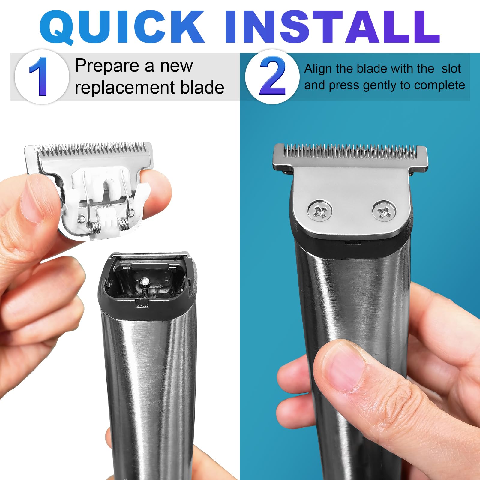 Cuchilla T desmontable de DODAER para WSS3L, compatibilidad amplia y confort de corte.