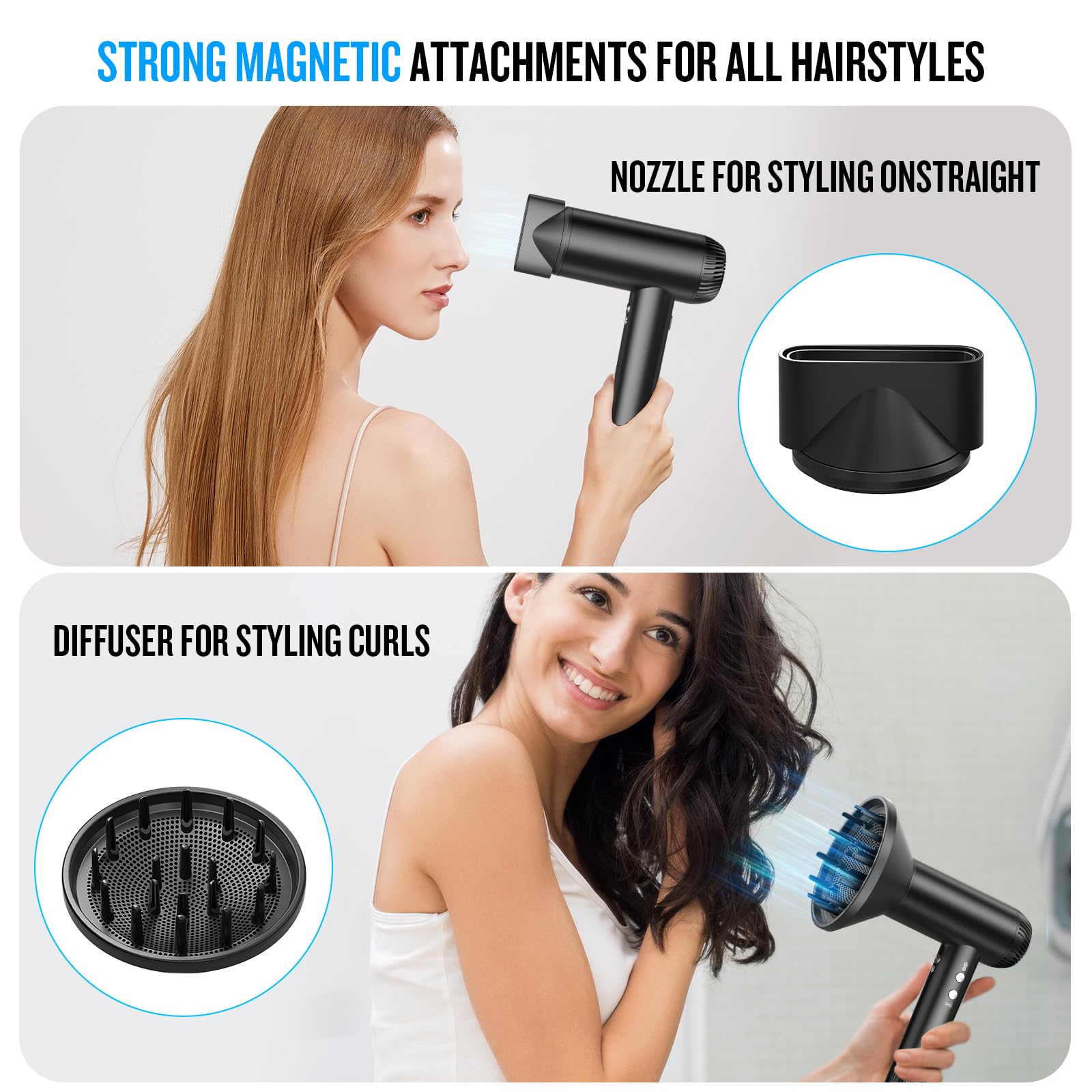DOFOU low-noise, lightweight dryer ready for quiet home use