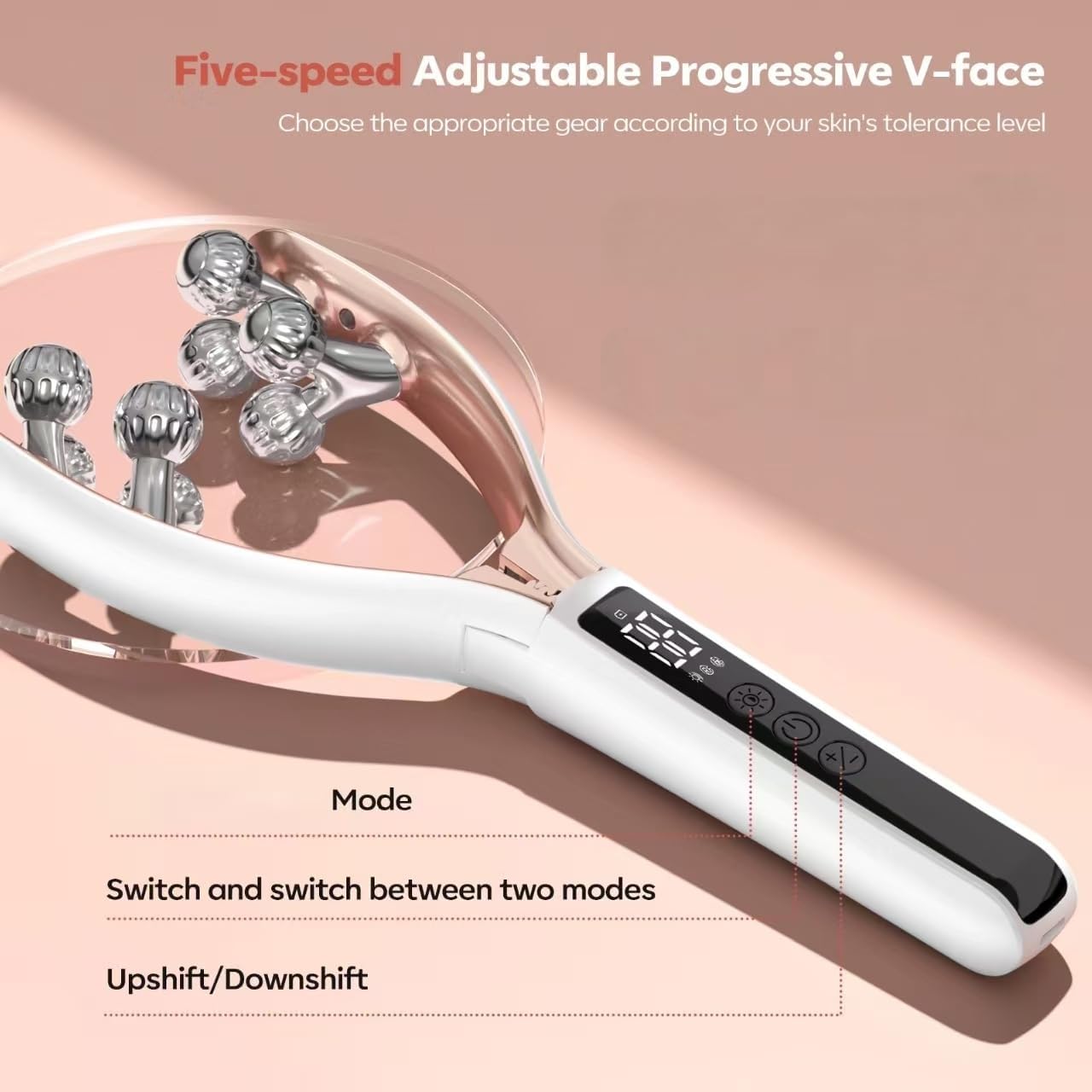 Doge&Vollar facial massager features quiet motor for undisturbed use