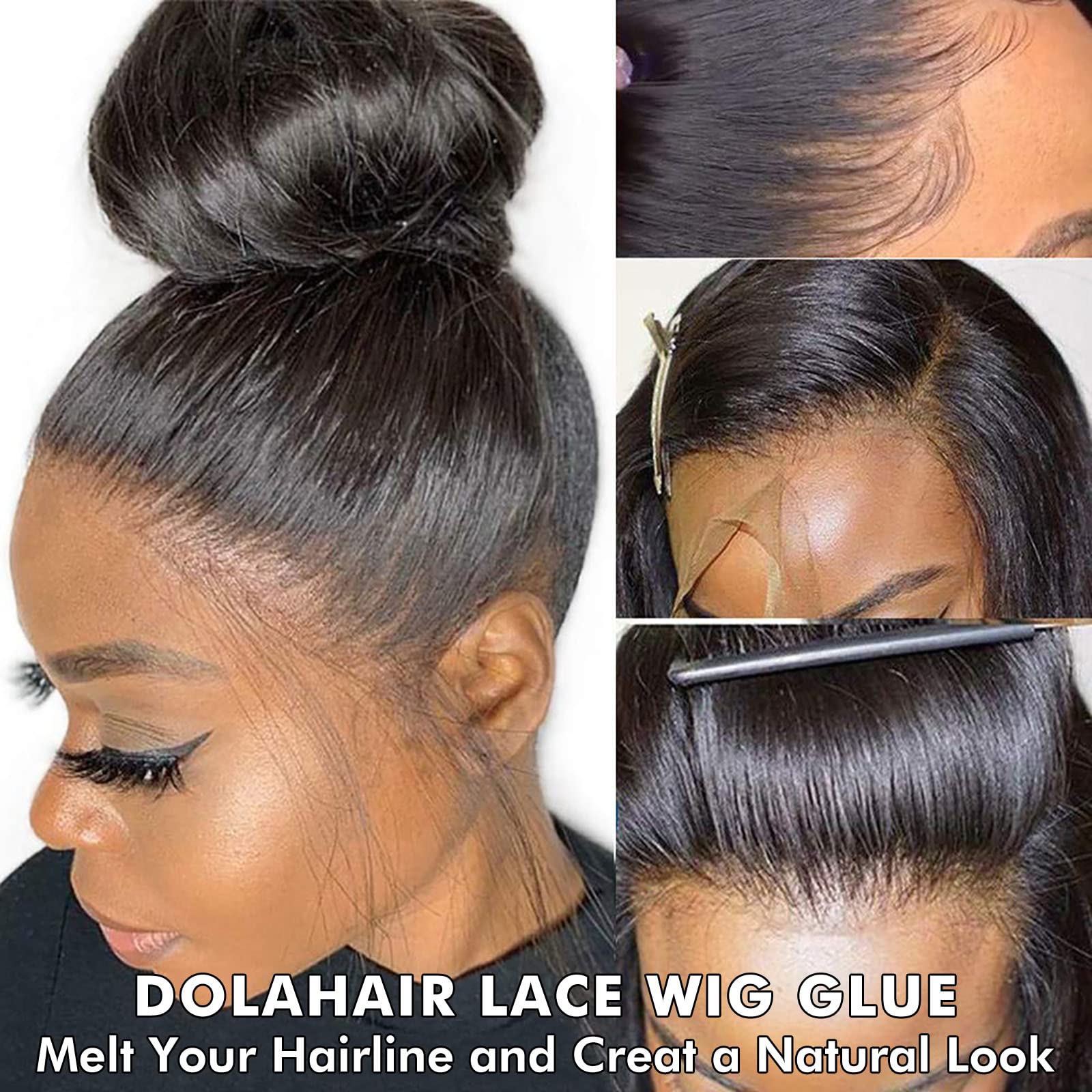 Dolahair 2x HD wig caps ready for secure prep.