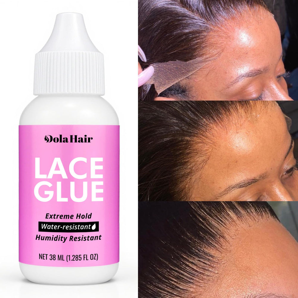 Dolahair edge brush for precise lace blending.