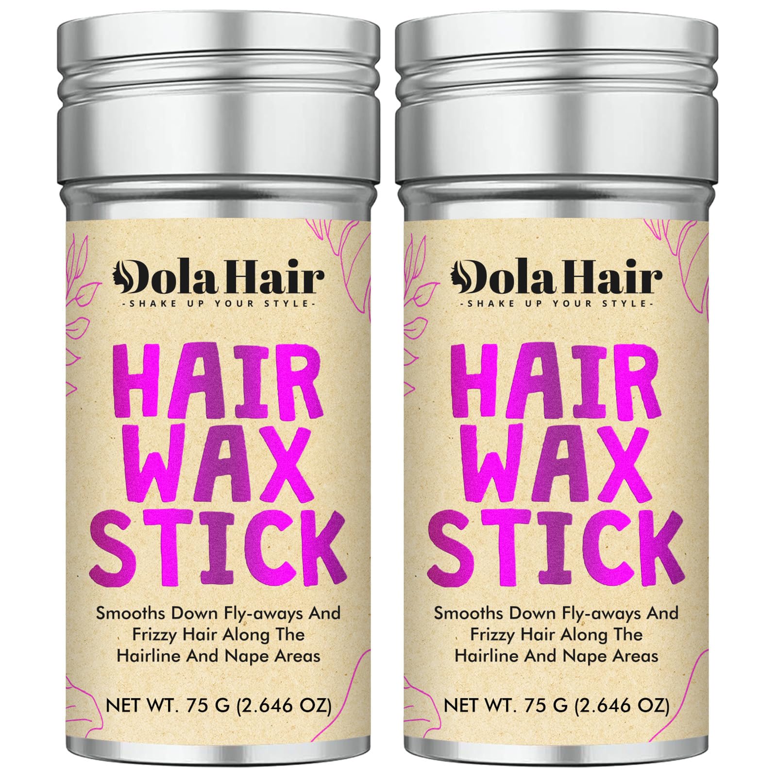 Dolahair hair wax stick hold: long-lasting hold for sleek styles.