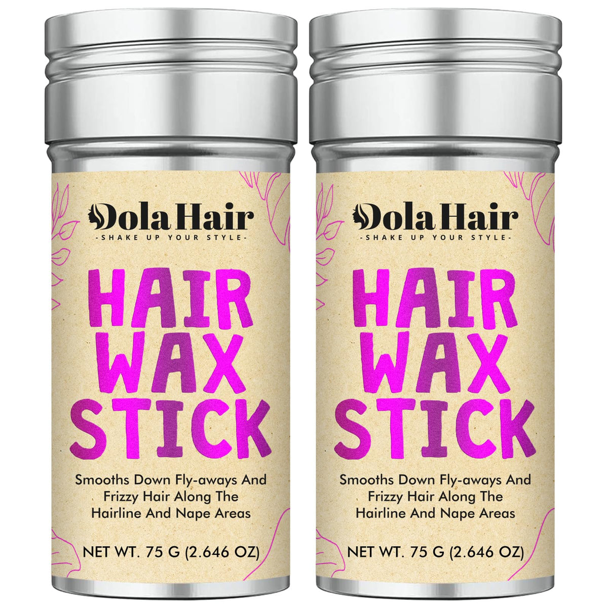 Dolahair hair wax stick hold: long-lasting hold for sleek styles.