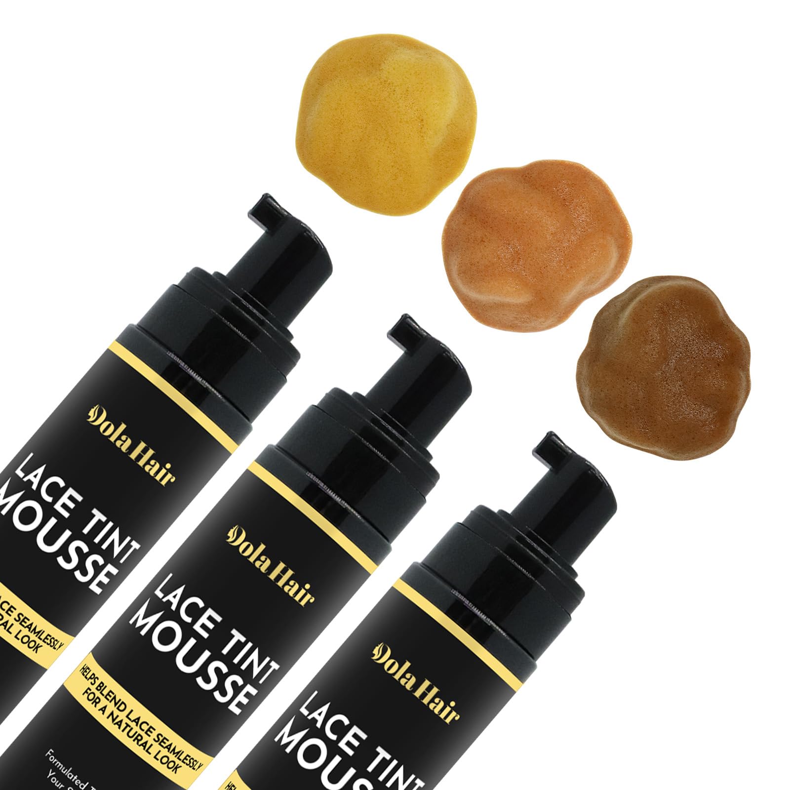 Dolahair HD wig caps highlight prep and comfort.