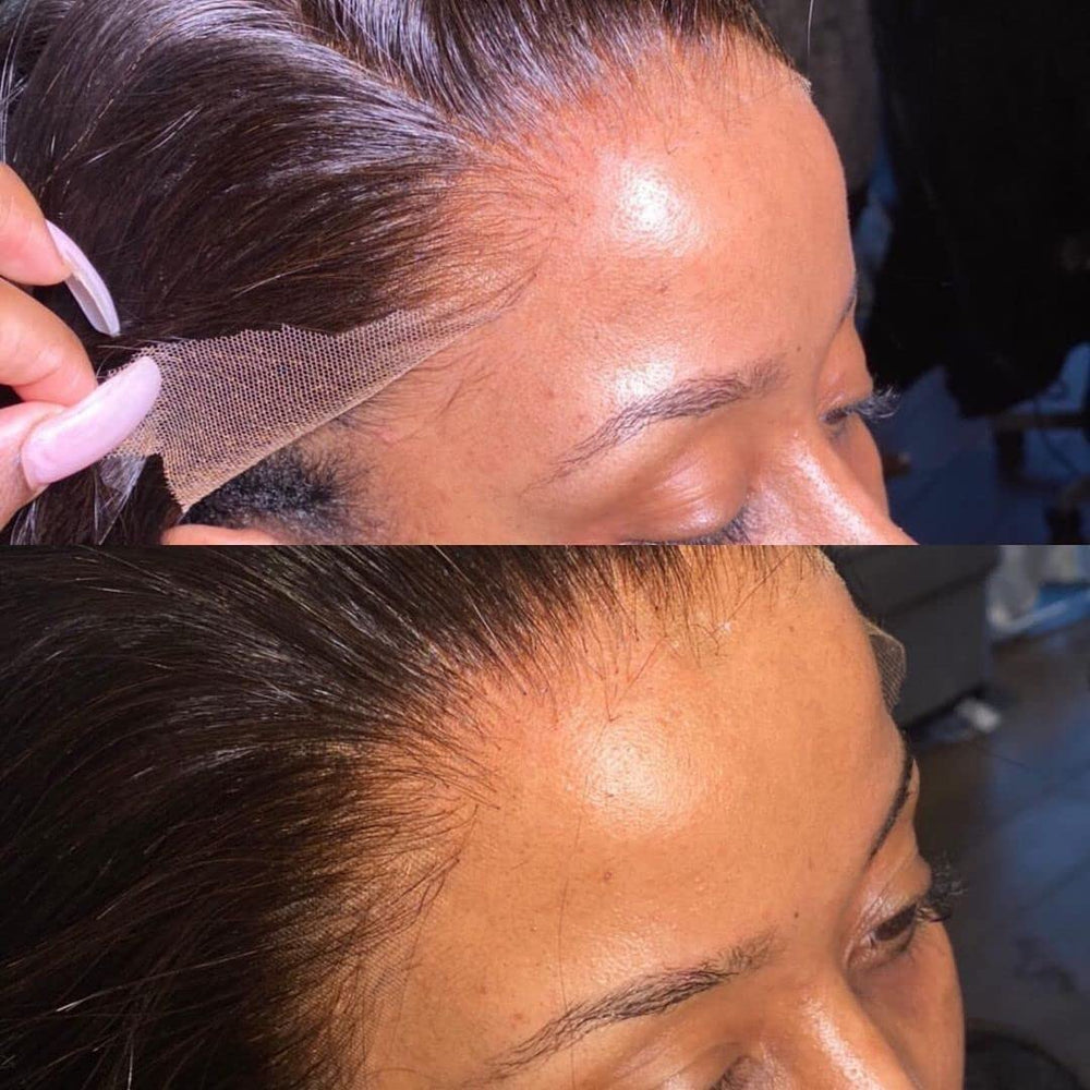 Dolahair lace melting bands demonstrate seamless integration for finish.