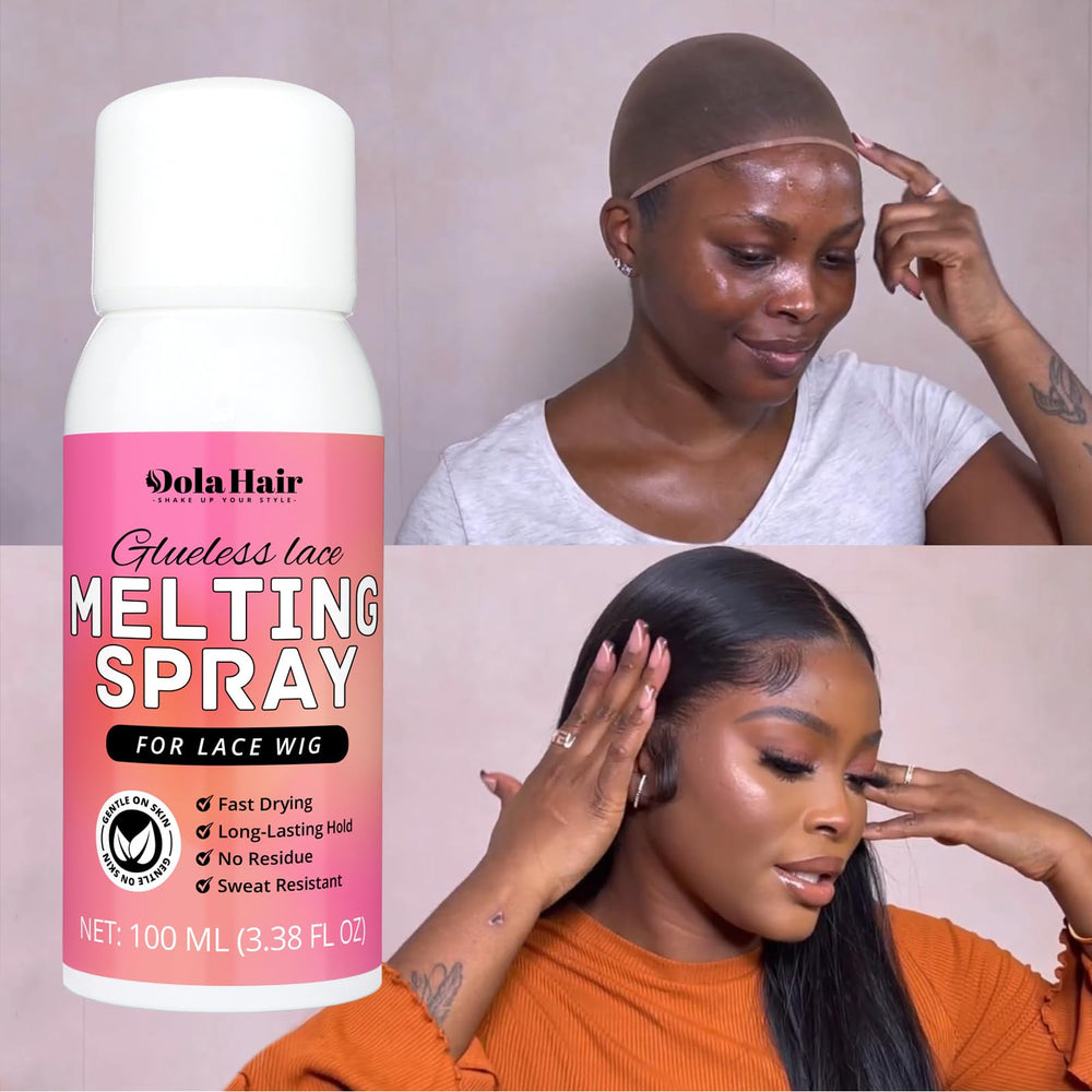 Dolahair wig glue bottle and remover for easy adjustments.