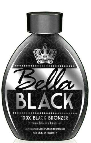 Shrink-wrapped Bella Black 100X bottle ensures safe storage.