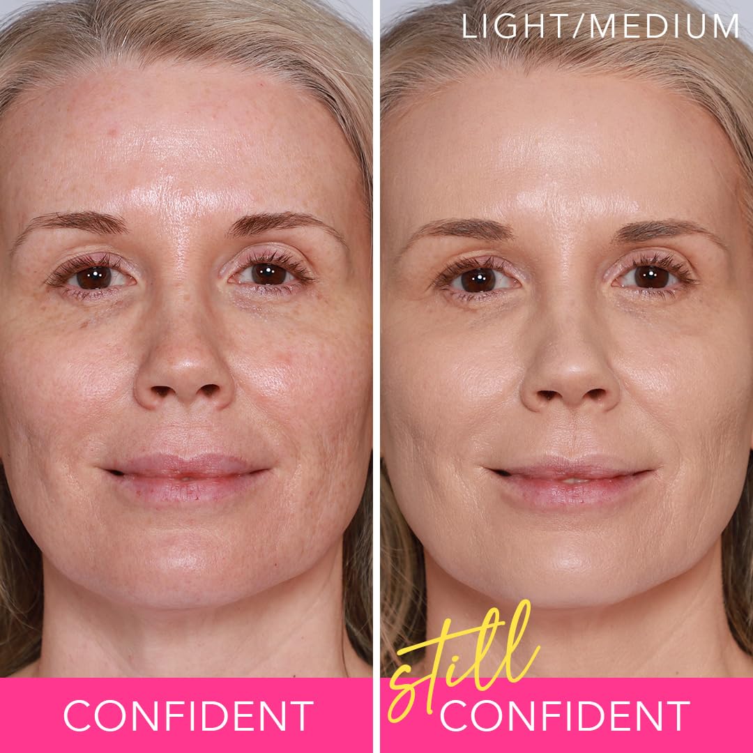 DOLL 10 NO. buildable satin coverage provides natural looking complexion