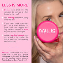 DOLL 10 NO. clean vegan ingredients support comfortable wear